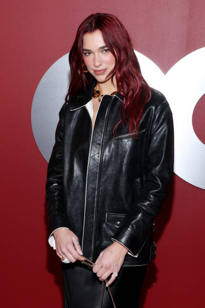 Dua Lipa arrives at the GQ Men of the Year Party 2023 at Bar Marmont on November 16, 2023 in Los Angeles, California.