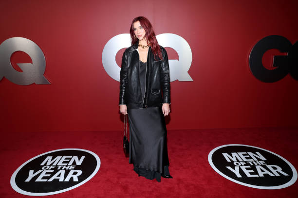 Dua Lipa Arrives at the Gq Men of the Year Party