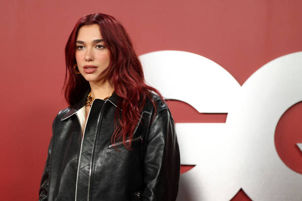 Dua Lipa arrives at the GQ Men of the Year Party 2023 at Bar Marmont on November 16, 2023 in Los Angeles, California.