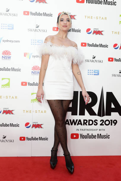 Dua Lipa Arrives for the Annual Aria Awards (408×612)