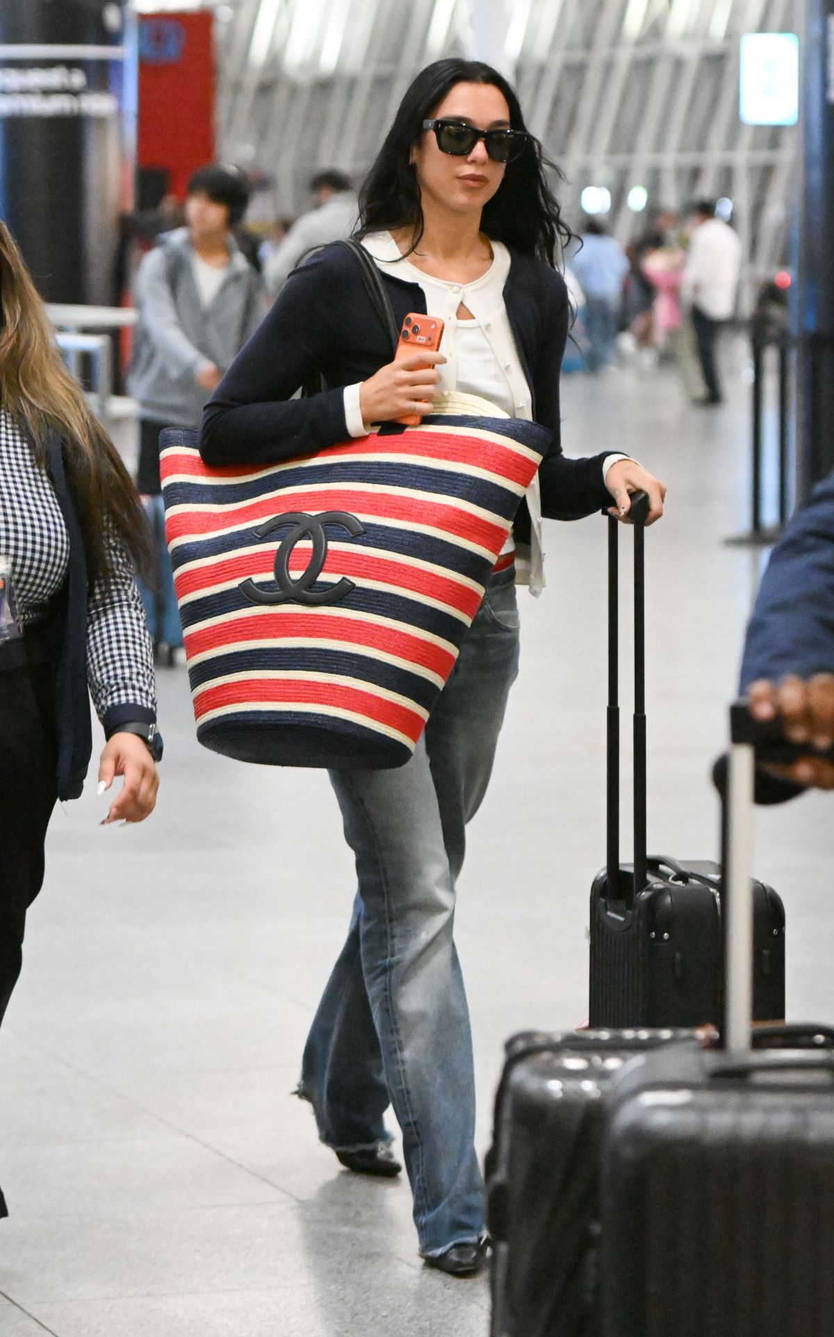 Dua Lipa Arrives in New York City