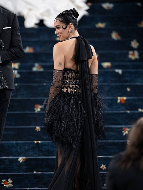 Dua Lipa Arrives to the 2025 Met Gala Celebrating
