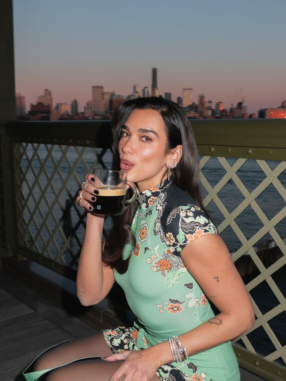 Dua Lipa at a Photoshoot