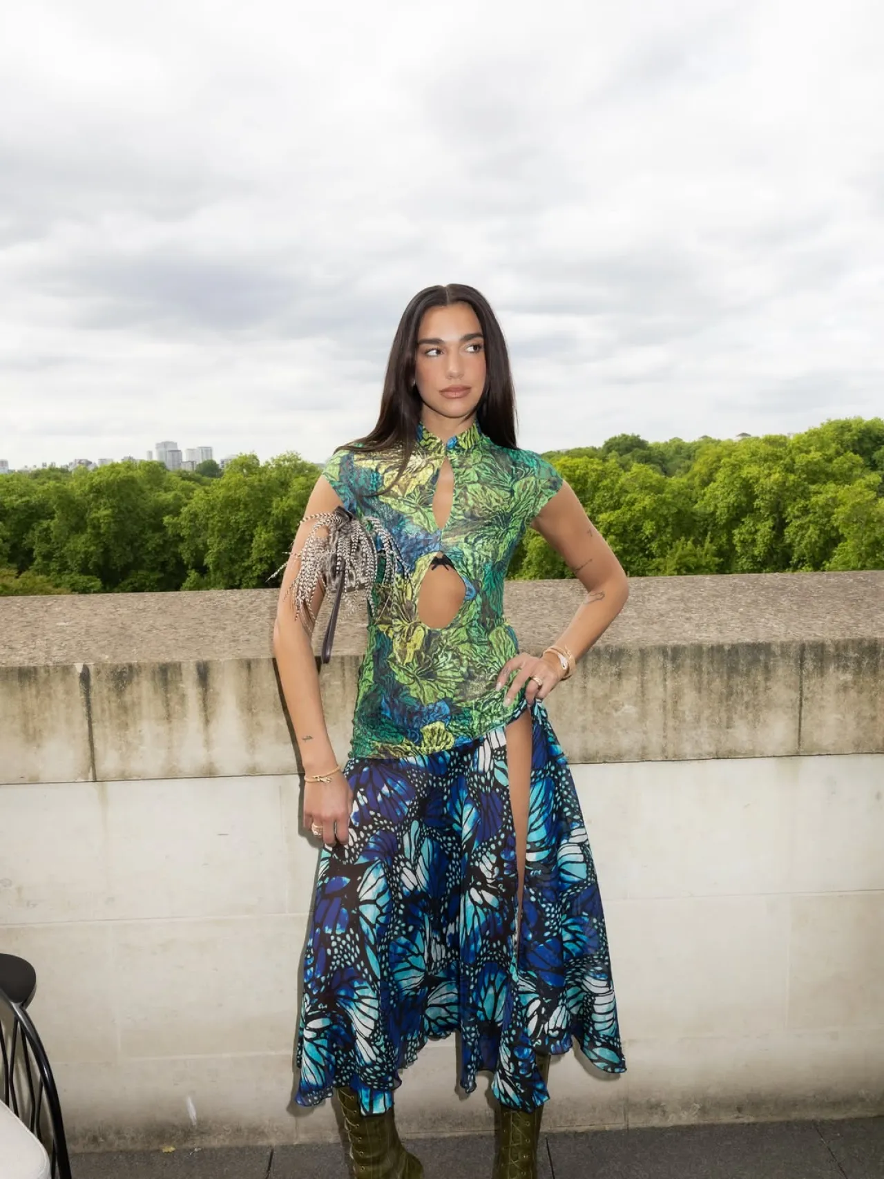 Dua Lipa at Dua by Ab Science Pop Up Selfridges