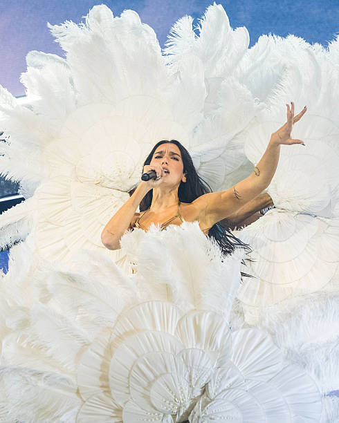 Dua Lipa at Madison Square Garden on September