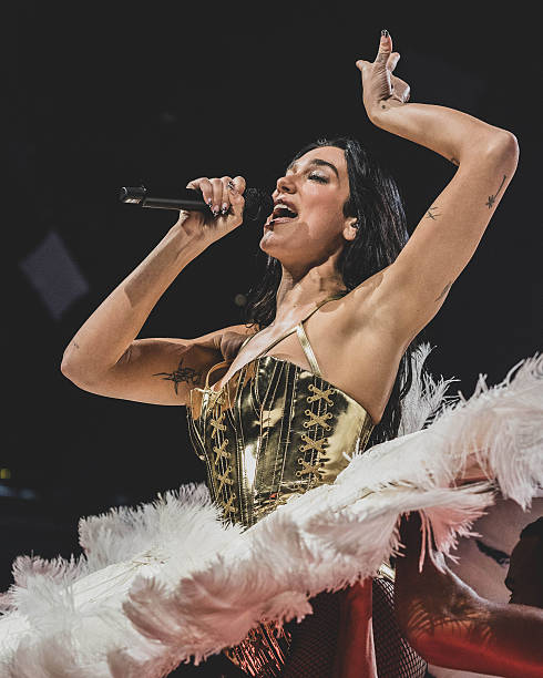Dua Lipa at Madison Square Garden on September
