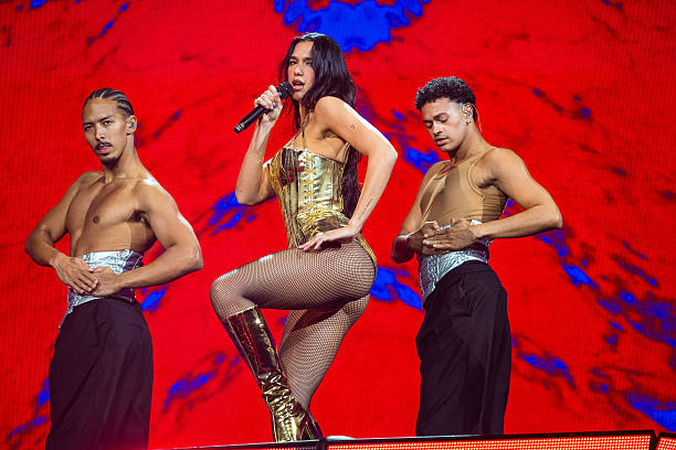 Dua Lipa at Madison Square Garden on September