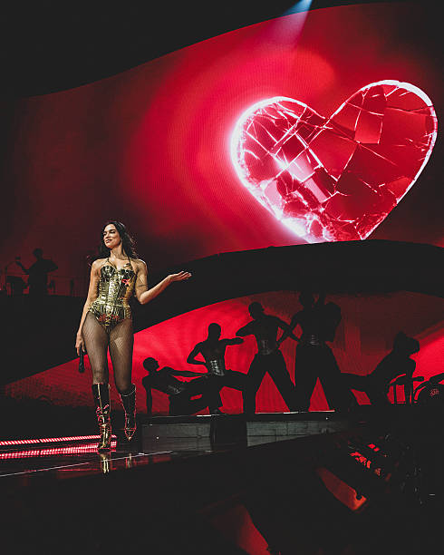 Dua Lipa at Madison Square Garden on September