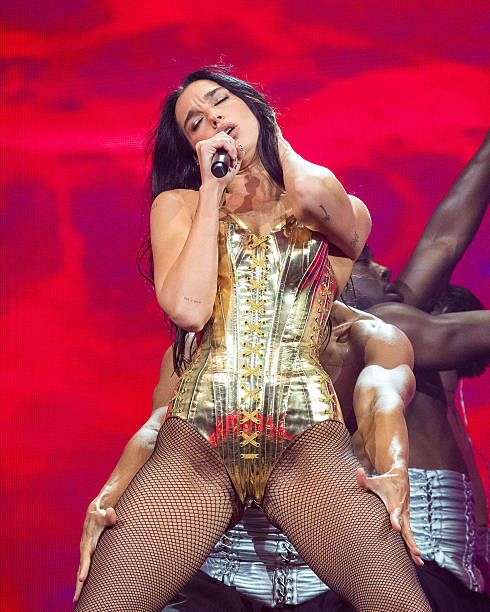 Dua Lipa at Madison Square Garden on September