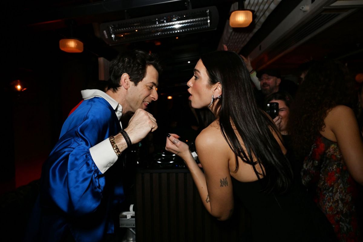 Dua Lipa at Sony Music Brits Afterparty in Manches