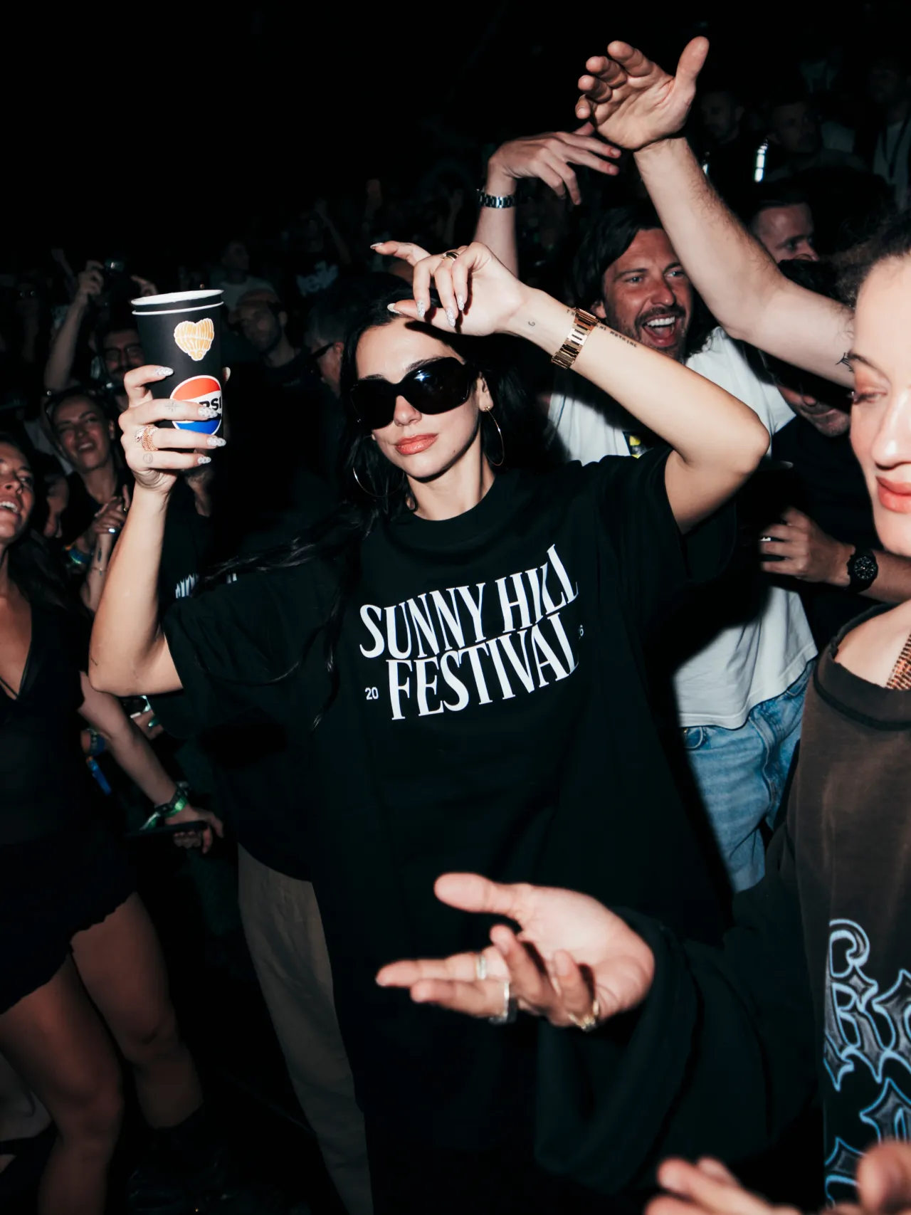 Dua Lipa at Sunny Hill Festival