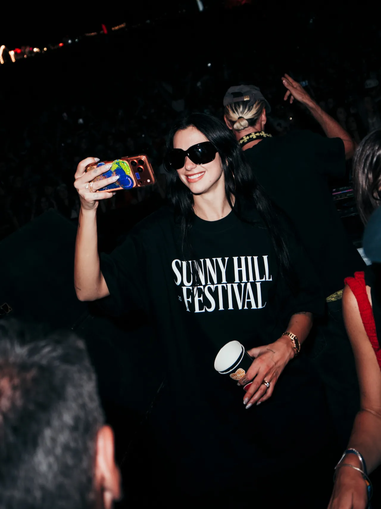 Dua Lipa at Sunny Hill Festival