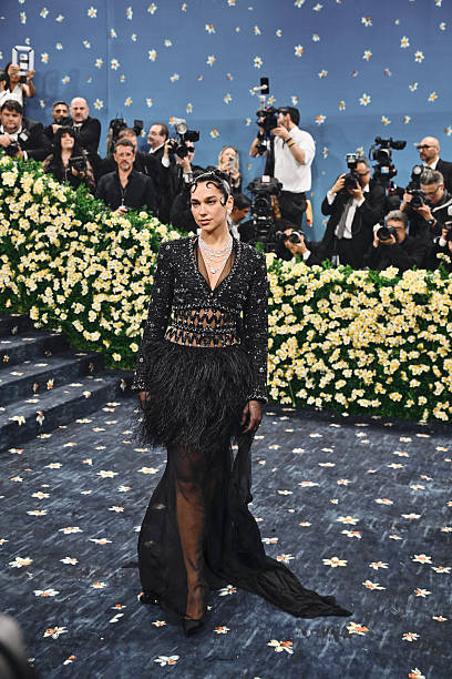 Dua Lipa at the 2025 Met Gala Celebrating Superfin