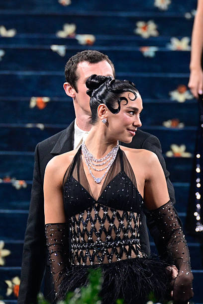 Dua Lipa at the 2025 Met Gala Celebrating Superfin