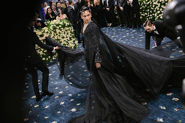 Dua Lipa at the 2025 Met Gala Celebrating Superfin