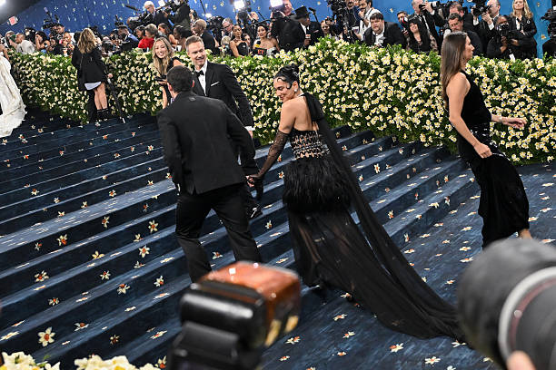 Dua Lipa at the 2025 Met Gala Celebrating Superfin