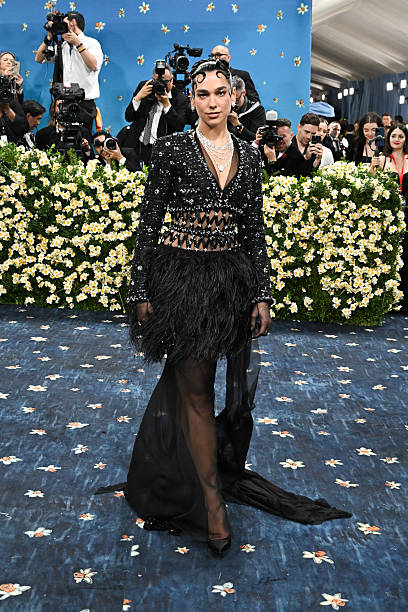 Dua Lipa at the 2025 Met Gala Celebrating Superfin