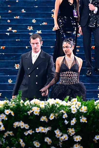 Dua Lipa at the 2025 Met Gala Celebrating Superfin