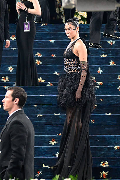 Dua Lipa at the 2025 Met Gala Celebrating Superfin