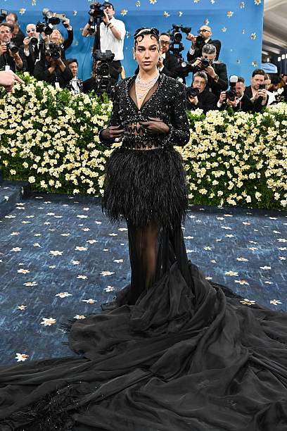 Dua Lipa at the 2025 Met Gala Celebrating Superfin (408×612)