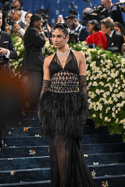 Dua Lipa at the 2025 Met Gala Celebrating Superfin (408×612)