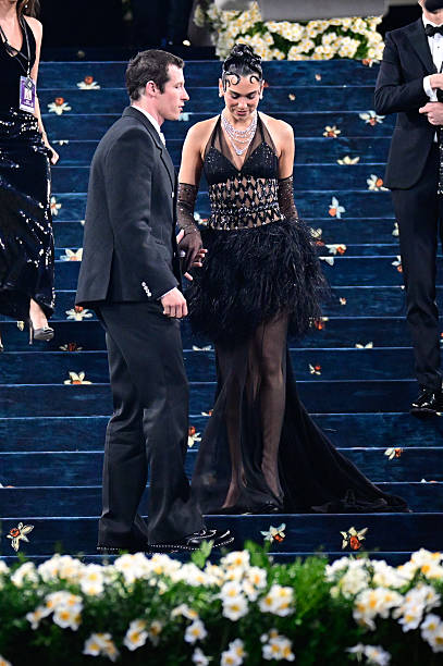 Dua Lipa at the 2025 Met Gala Celebrating Superfin