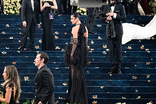 Dua Lipa at the 2025 Met Gala Celebrating Superfin