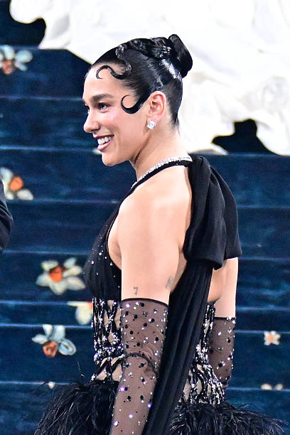 Dua Lipa at the 2025 Met Gala Celebrating Superfin