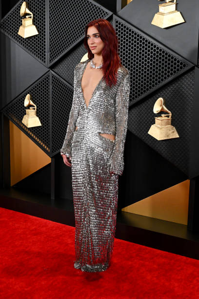 Dua Lipa at the 66th Annual GRAMMY Awards held at Crypto.com Arena on February 4, 2024 in Los Angeles, California — frame 70/80 (408×612)