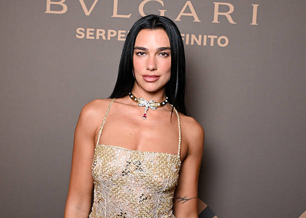 Dua Lipa at the BVLGARI "Serpenti Infinito" Celebration held at BOOM on September 09, 2026 in New York, New York.