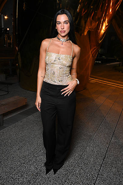 Dua Lipa at the BVLGARI "Serpenti Infinito" Celebration held at BOOM on September 09, 2026 in New York, New York.
