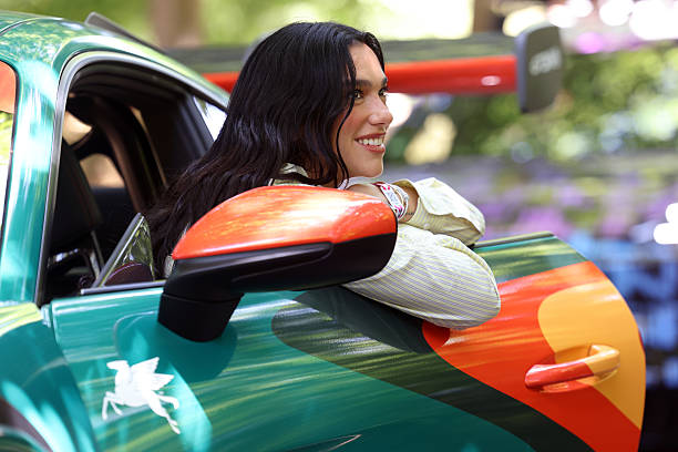 Dua Lipa at the Goodwood Festival of Speed Where