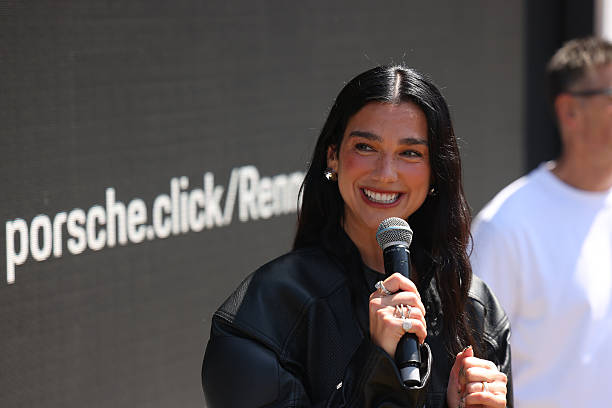 Dua Lipa at the Goodwood Festival of Speed Where