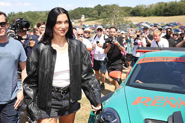Dua Lipa at the Goodwood Festival of Speed Where