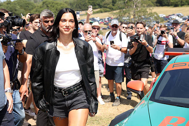 Dua Lipa at the Goodwood Festival of Speed Where