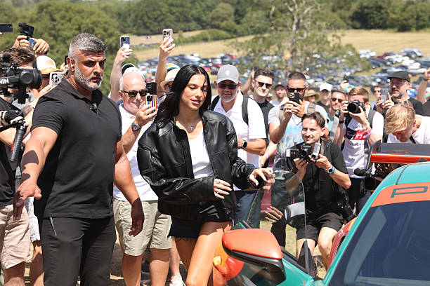 Dua Lipa at the Goodwood Festival of Speed Where