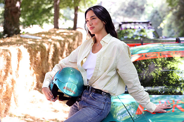 Dua Lipa at the Goodwood Festival of Speed Where