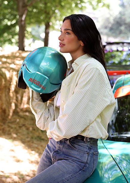 Dua Lipa at the Goodwood Festival of Speed Where