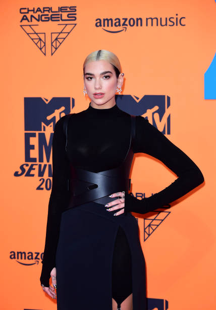 Dua Lipa attending the MTV Europe Music Awards 2019, held at the FIBES Conference & Exhibition Centre of Seville, Spain.