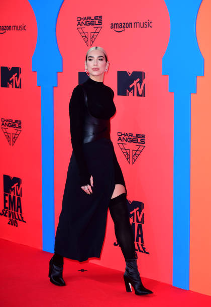 Dua Lipa Attending the Mtv Europe Music Awards