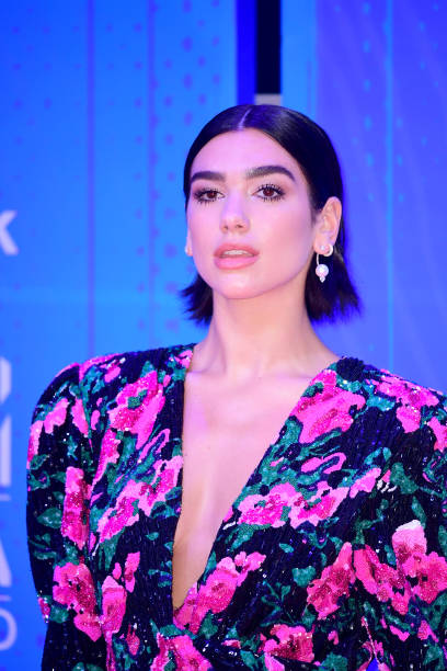 Dua Lipa attending the MTV Europe Music Awards 2018 held at the Bilbao Exhibition Centre, Spain