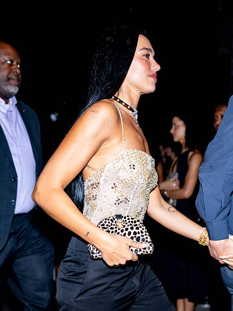Dua Lipa Attends Bvlgari Serpenti Infinito Celebra