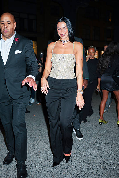 Dua Lipa Attends Bvlgari Serpenti Infinto Exhibit