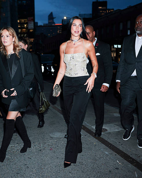 Dua Lipa Attends Bvlgari Serpenti Infinto Exhibit