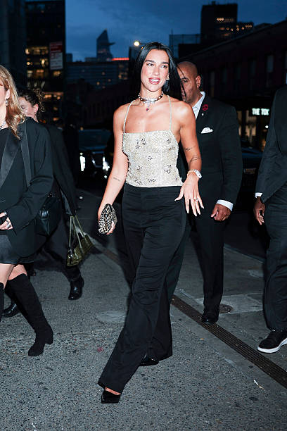 Dua Lipa Attends Bvlgari Serpenti Infinto Exhibit