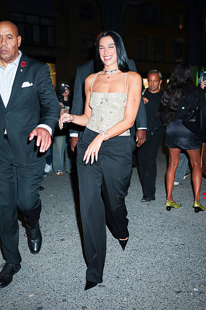 Dua Lipa Attends Bvlgari Serpenti Infinto Exhibit