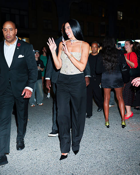Dua Lipa Attends Bvlgari Serpenti Infinto Exhibit