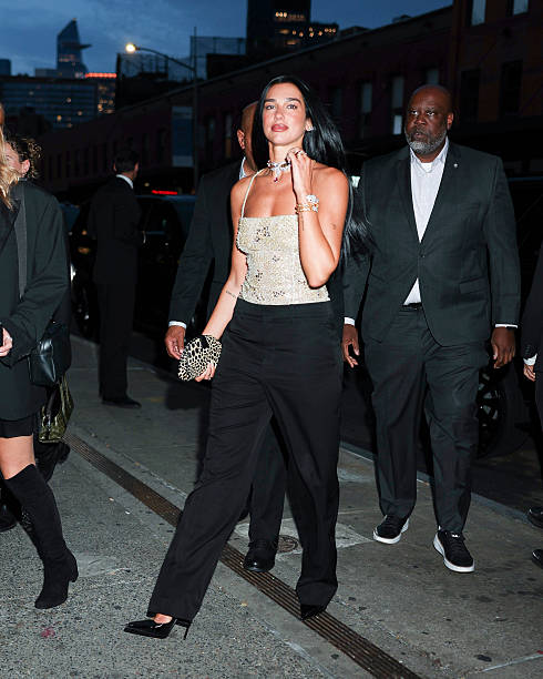 Dua Lipa Attends Bvlgari Serpenti Infinto Exhibit
