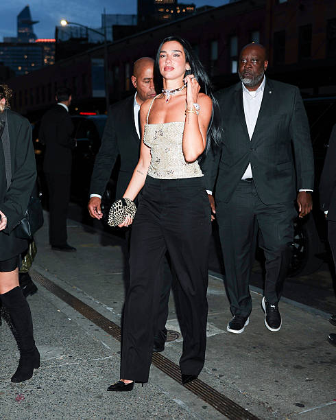 Dua Lipa Attends Bvlgari Serpenti Infinto Exhibit
