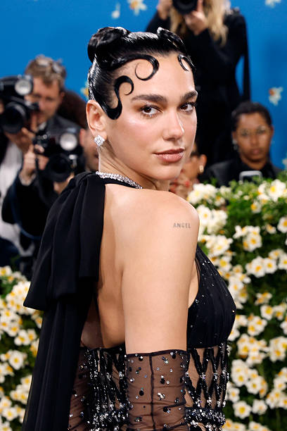 Dua Lipa Attends Superfine Tailoring Black Style